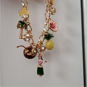 NWOT Kate Spade Gold Hawaiian Bracelet 🌺🌴🍍